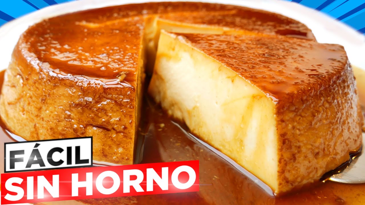 flan de galletas de la abuela
