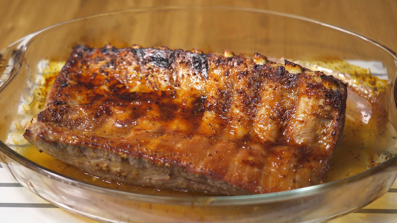 adobo para costillas al horno con miel