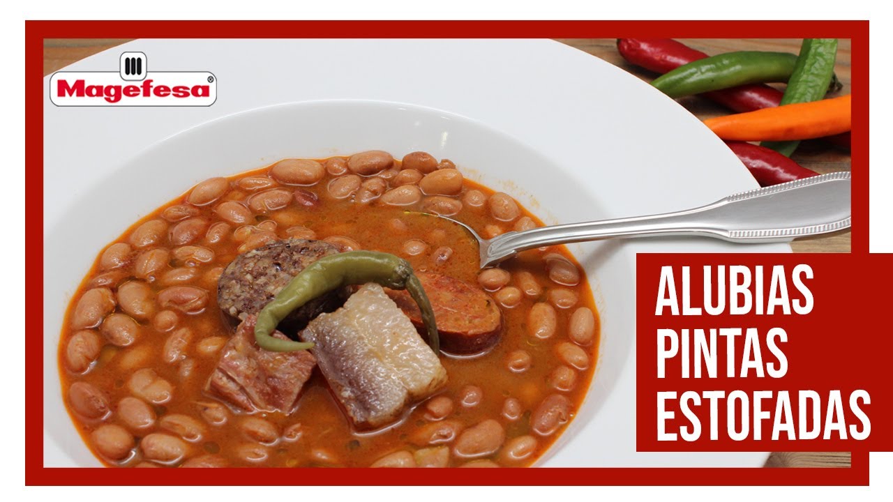 alubias en olla express magefesa
