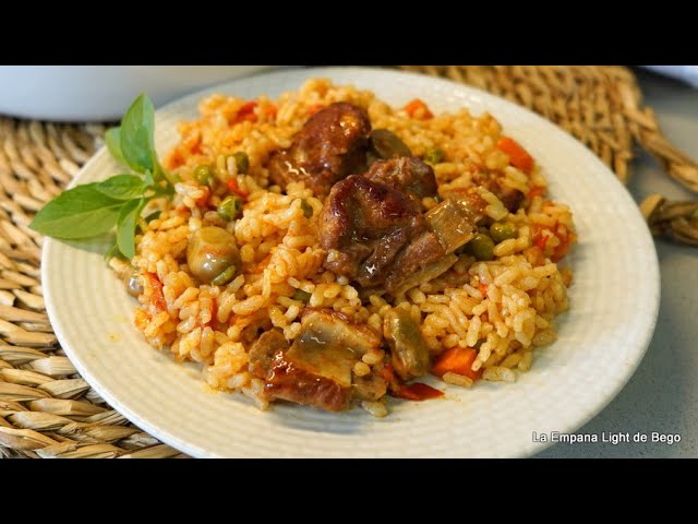 arroz con costillas en olla express