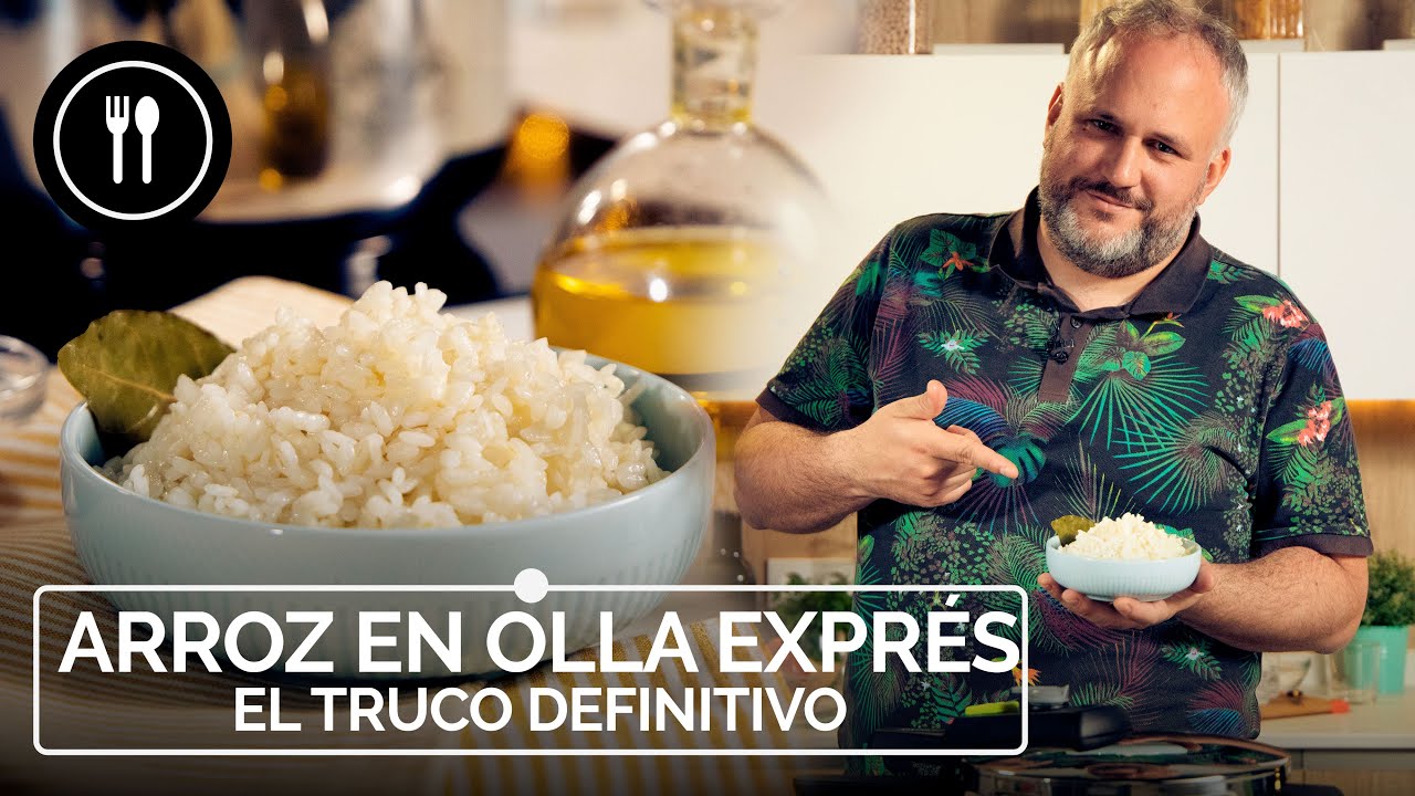 arroz en olla rápida tiempo