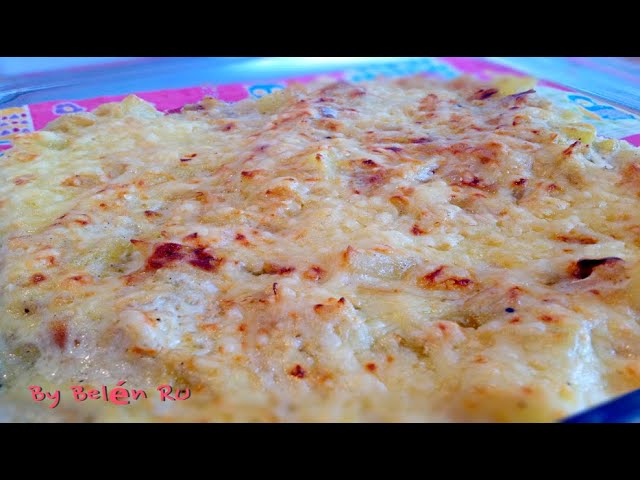 bacalao a la nata con patatas pajas