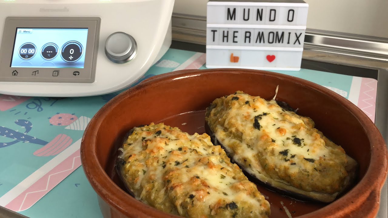 berenjenas rellenas verduras thermomix - juani