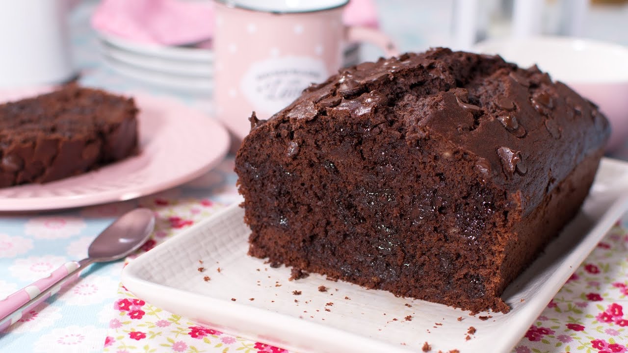 bizcocho de chocolate y platano thermomix