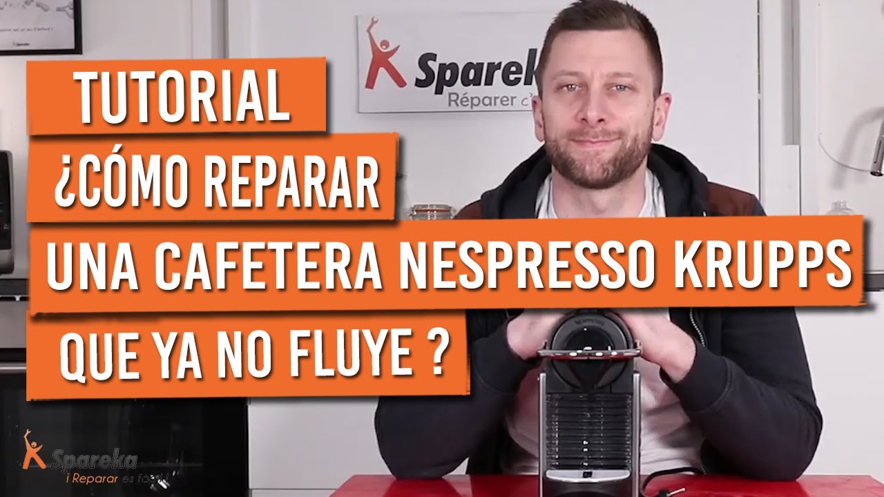 cafetera krups nespresso no funciona