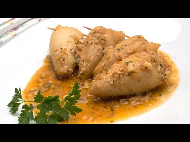 calamares rellenos carne picada arguiñano