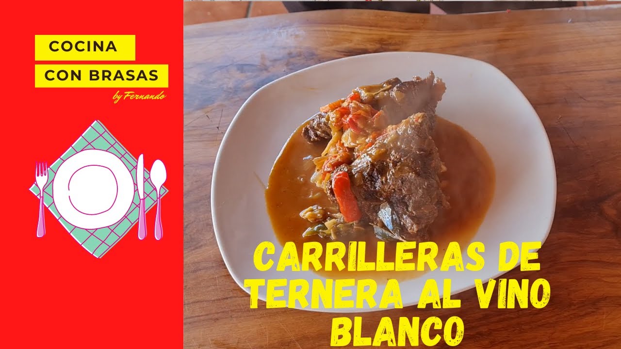 carrilleras de ternera al vino blanco