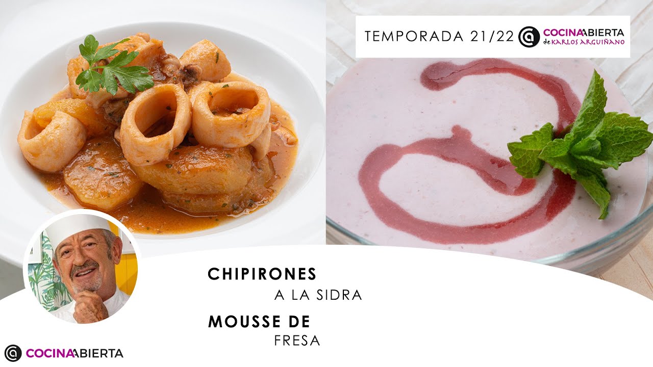 chipirones a la sidra arguiñano