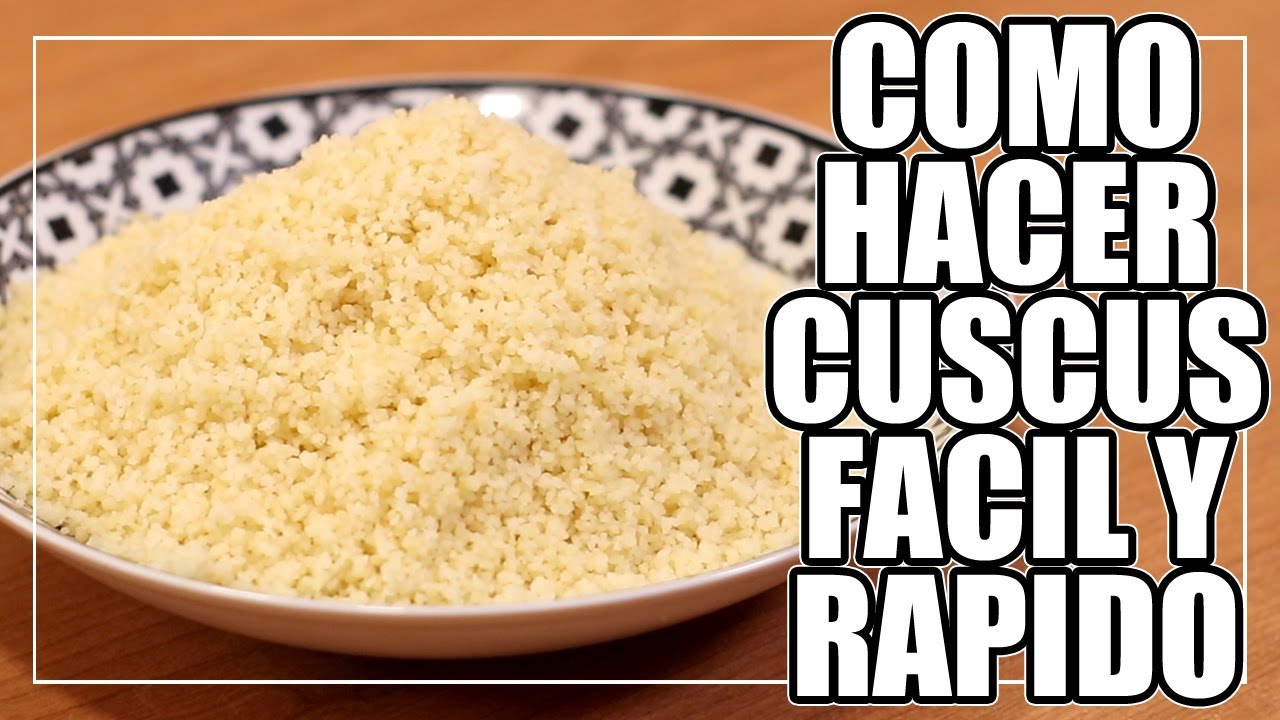 cocer cous cous cantidad agua