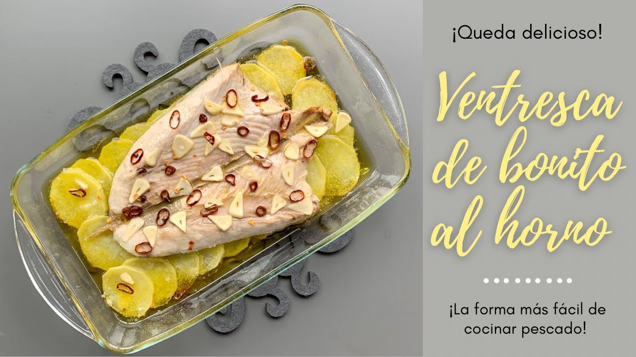 cogote de bonito al horno