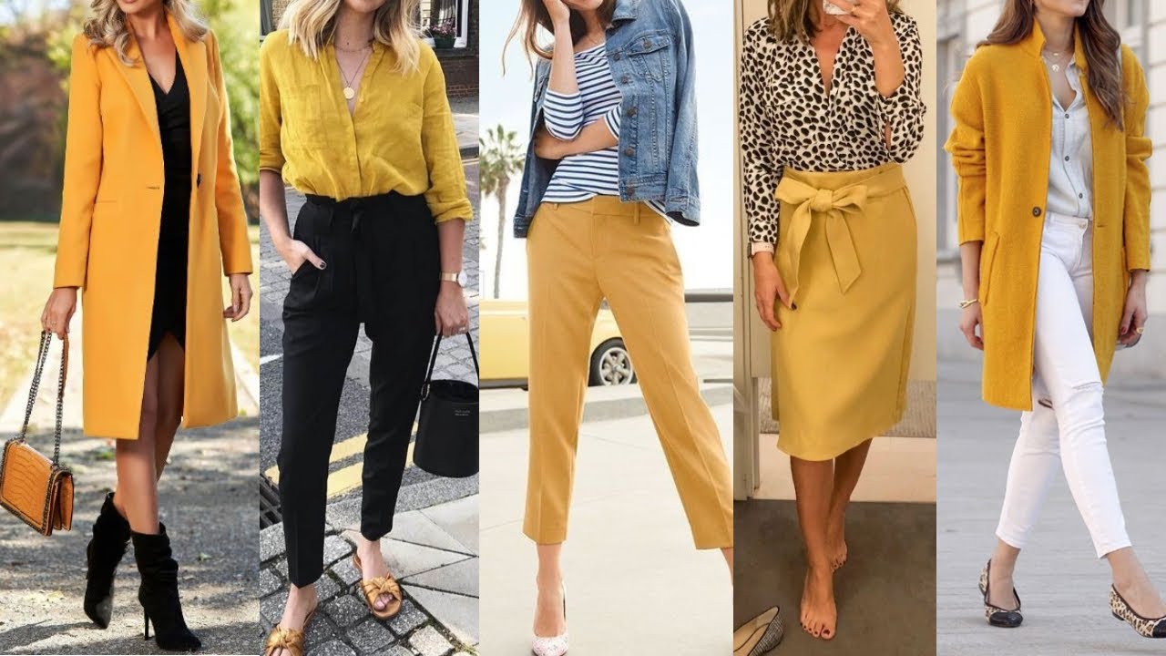 colores que combinan con mostaza