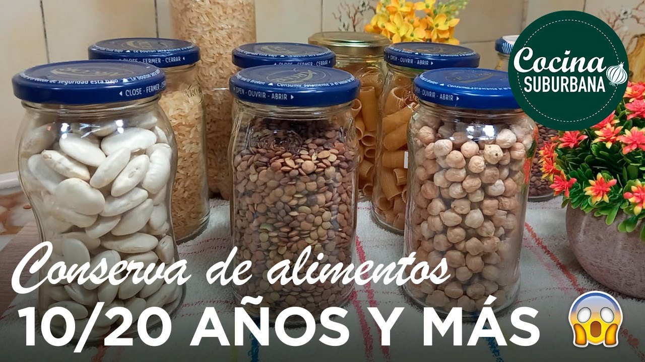 como conservar las alubias secas