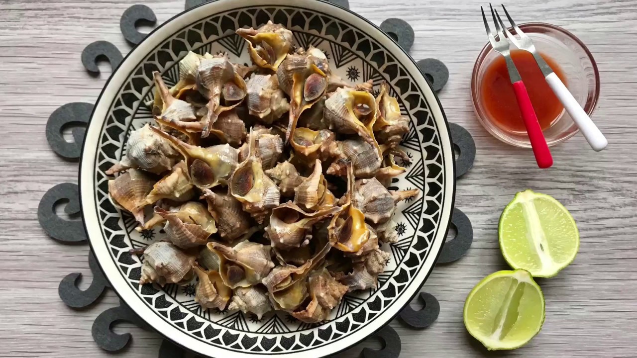 como hacer caracoles de mar