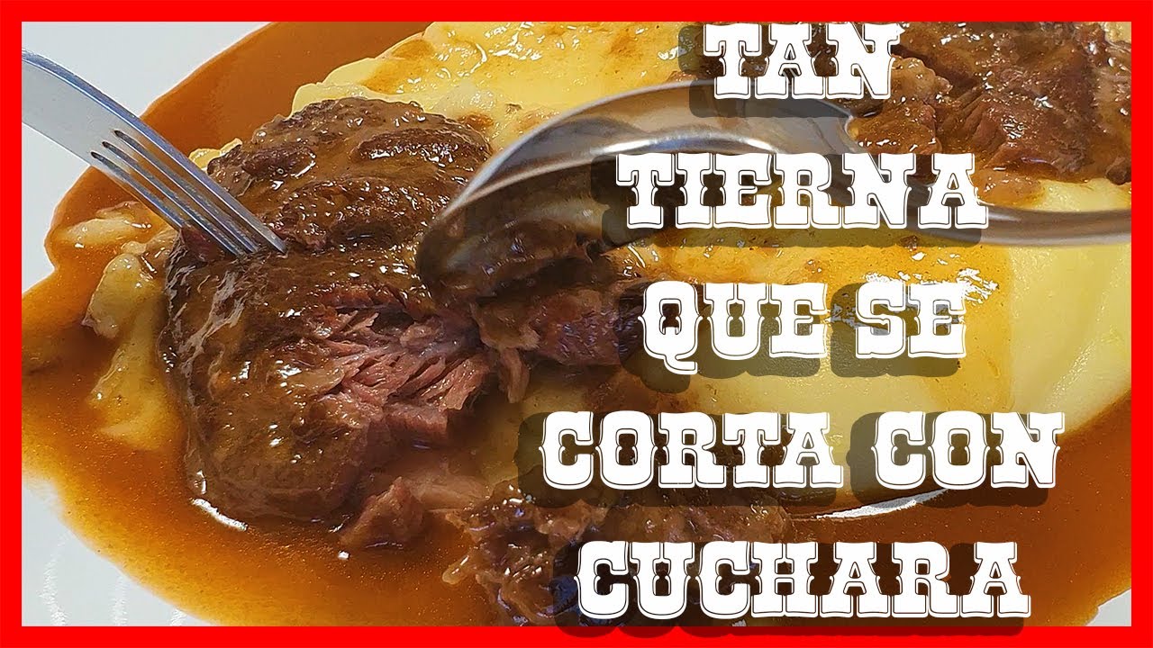 como hacer carrillada en salsa olla rapida