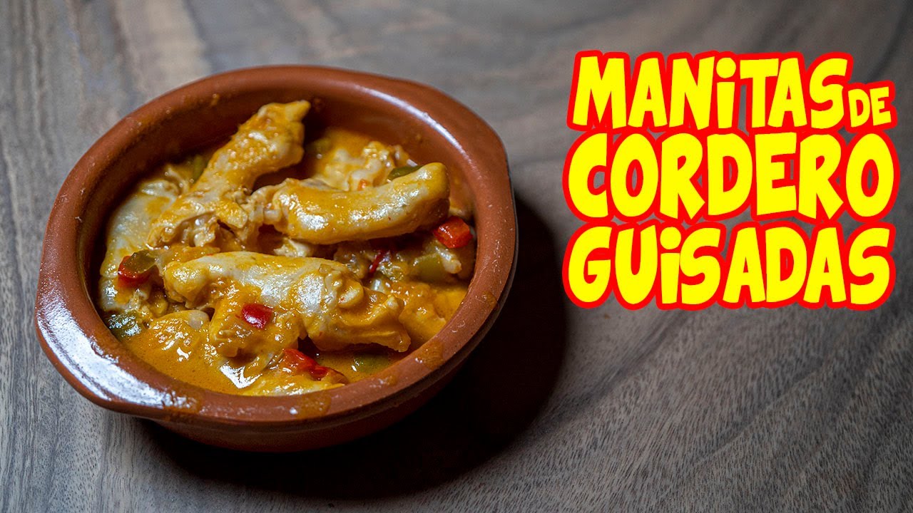 cómo se hacen las manitas de cordero