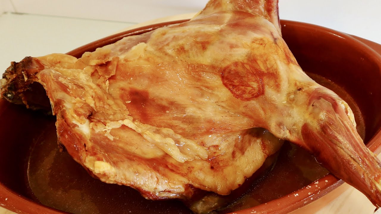 cordero lechal asado estilo segovia