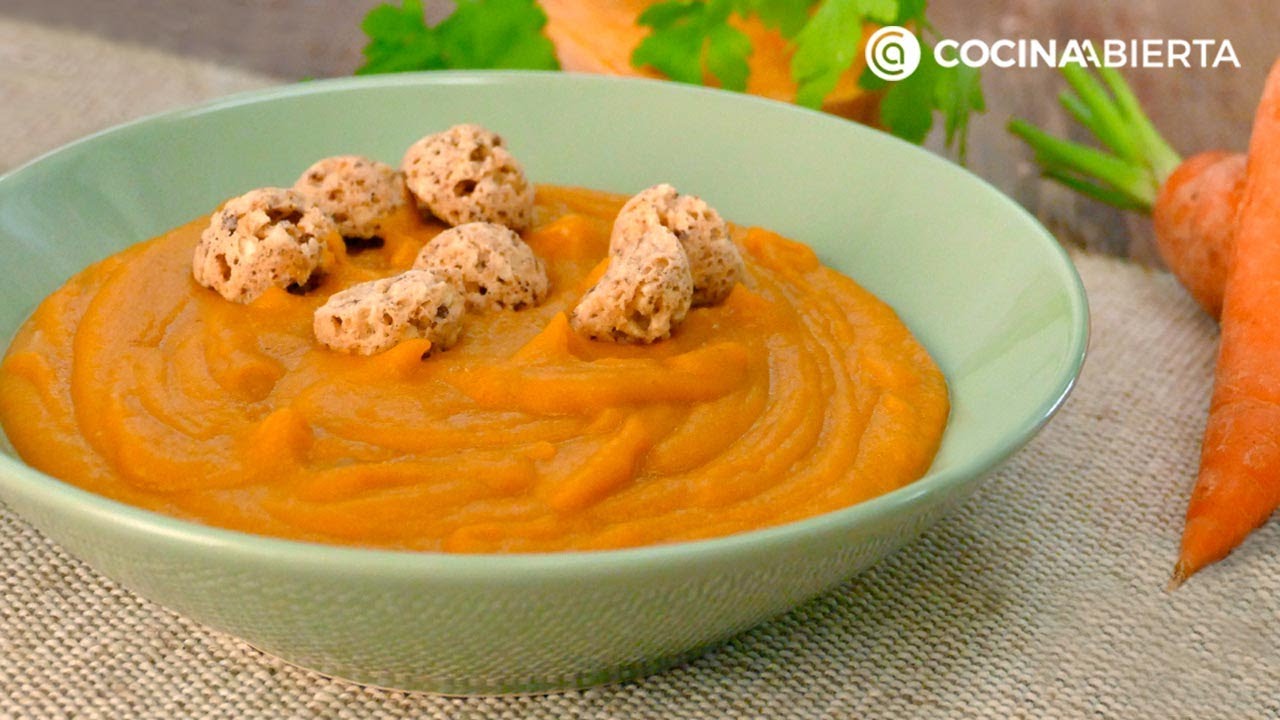 crema de calabaza y zanahoria arguiñano