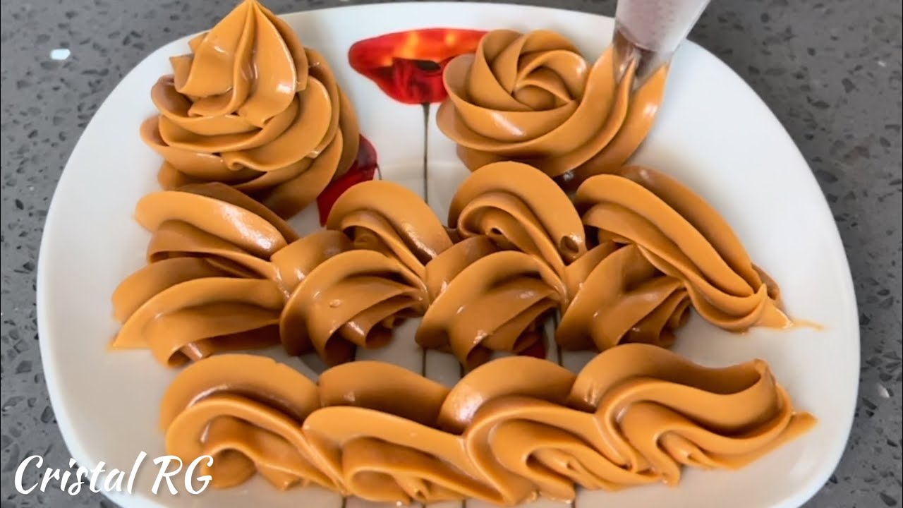 crema de dulce de leche para relleno