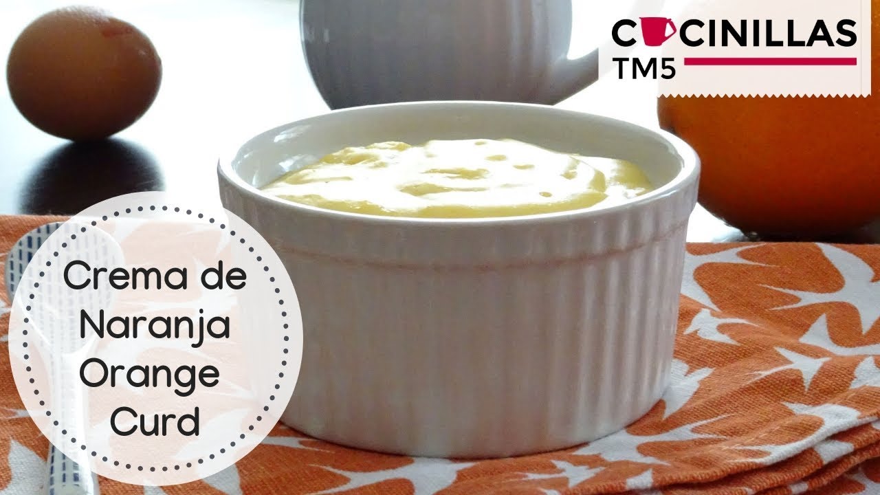 crema de naranja thermomix velocidad cuchara