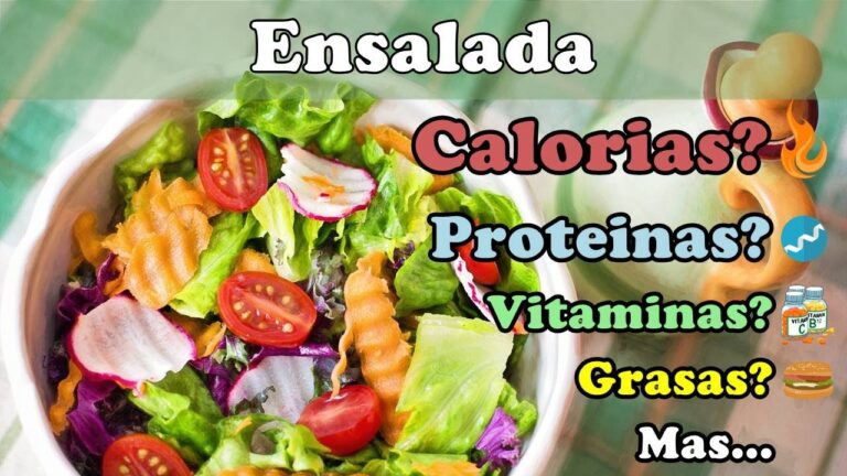 Cuantas Calorias Tiene Una Ensalada De Verduras lacasucha.es