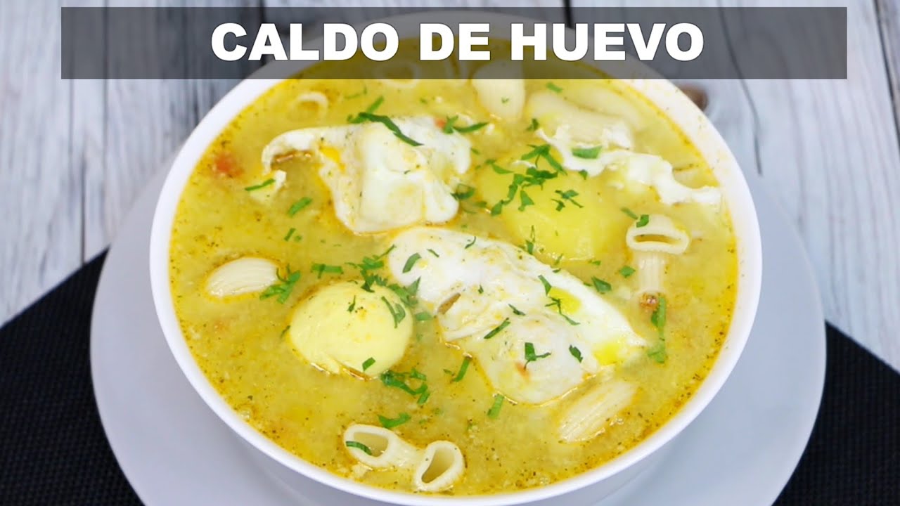 echar huevo a la sopa