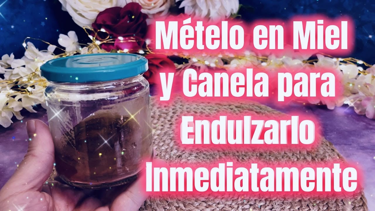 endulzar con miel y canela
