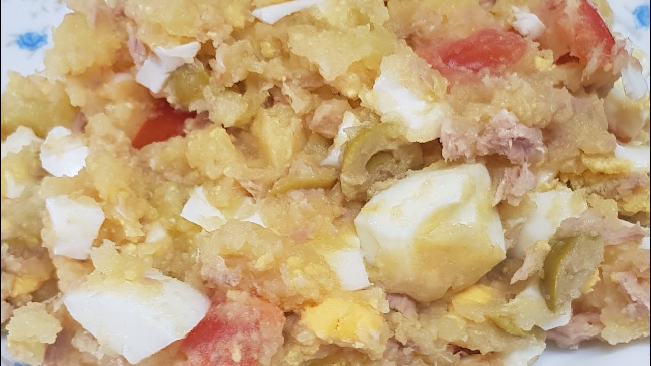 ensaladilla de patata atun y huevo