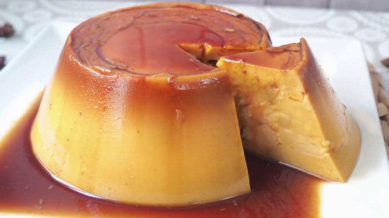 flan de turron con sobres royal