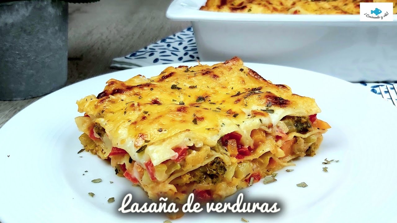 la mejor lasaña de verduras