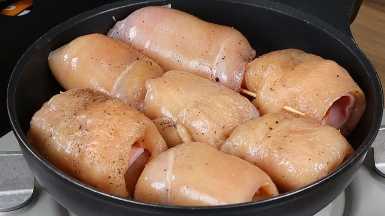 libritos de pollo al horno