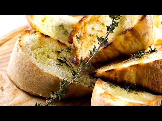 pan tostado con aceite de oliva