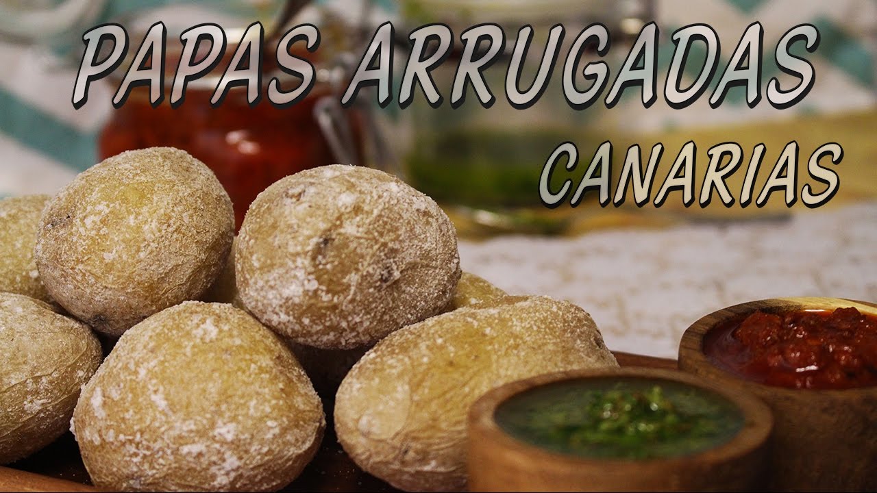 papas arrugadas con mojo picón