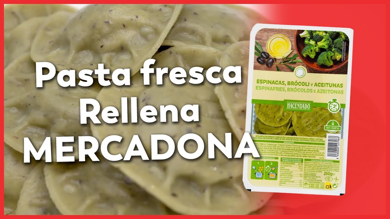 pasta rellena de espinacas mercadona