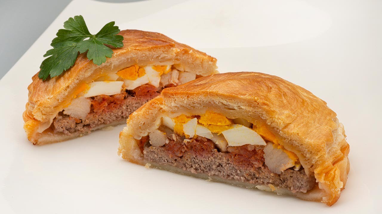 pastel de carne hojaldre arguiñano