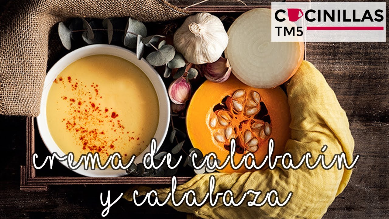 pure de calabaza y calabacin thermomix