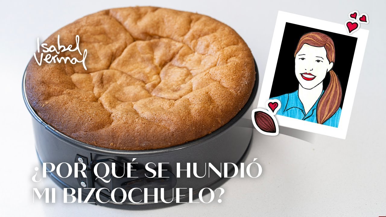 que hacer para que no baje el bizcocho