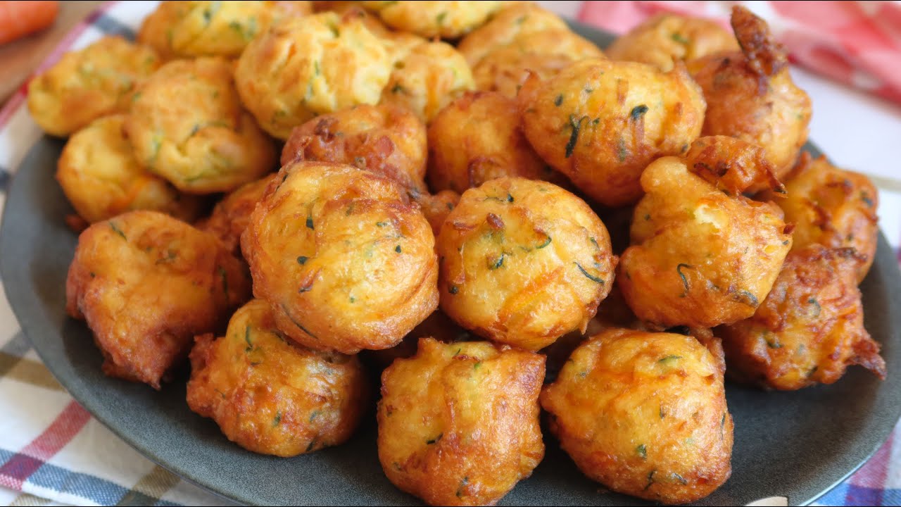 receta de buñuelos de calabacin
