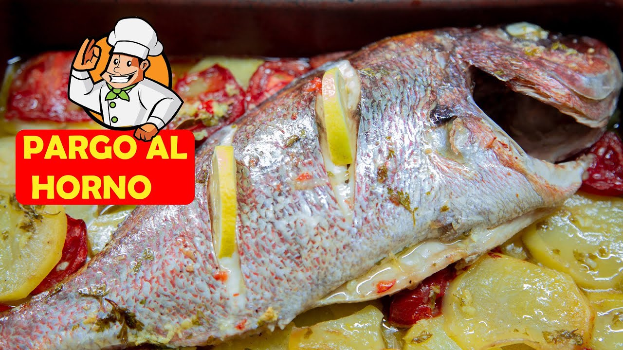 receta de pargo al horno