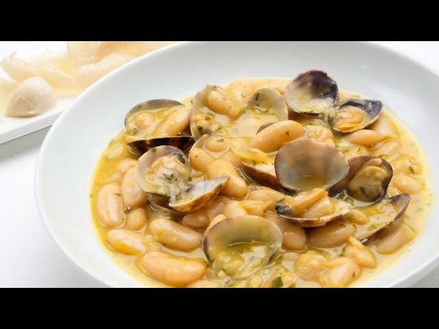 receta fabes con almejas arguiñano