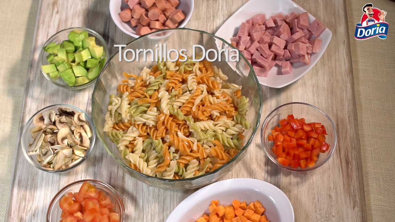 recetas con pastas de colores