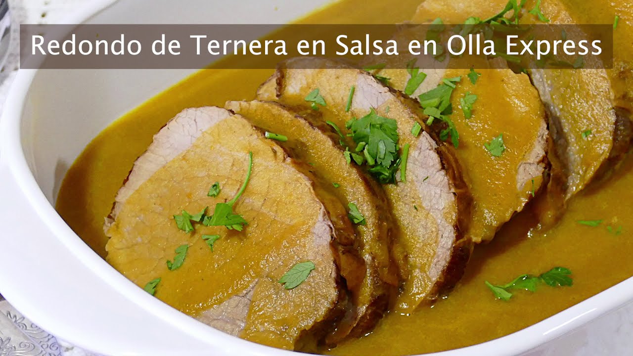 redondo de ternera olla rápida tiempo