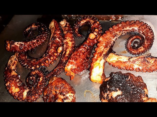 rejos de potón a la brasa