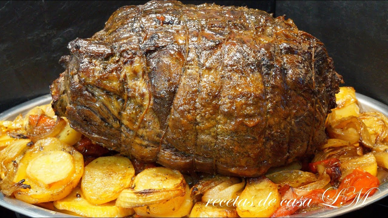 relleno de redondo de ternera