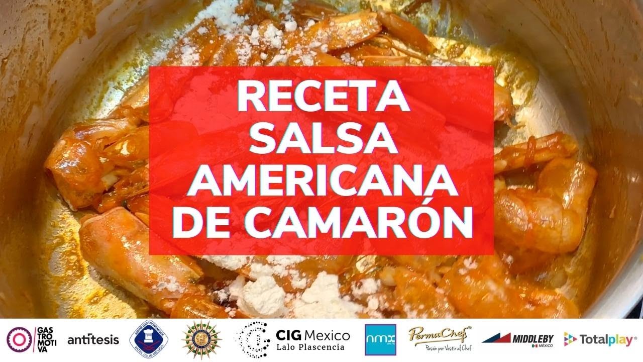 salsa americana con cabezas de gambas