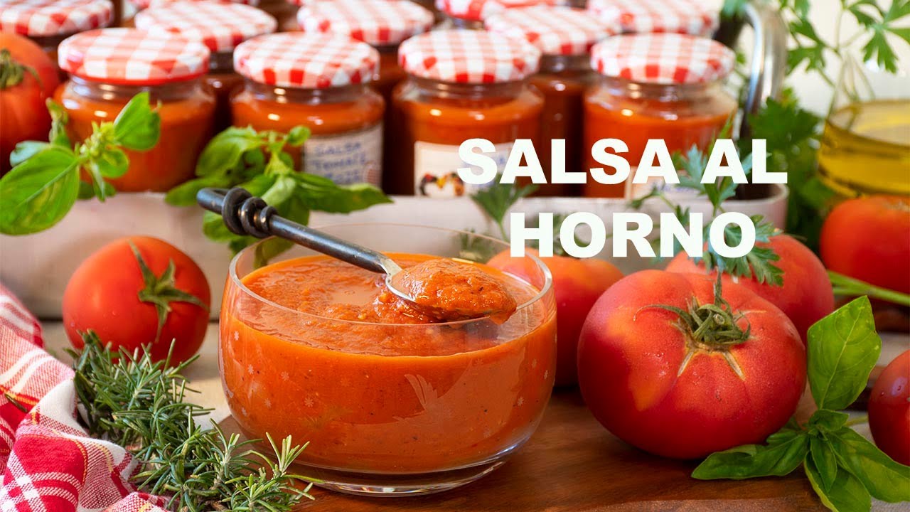 salsa de tomate al horno