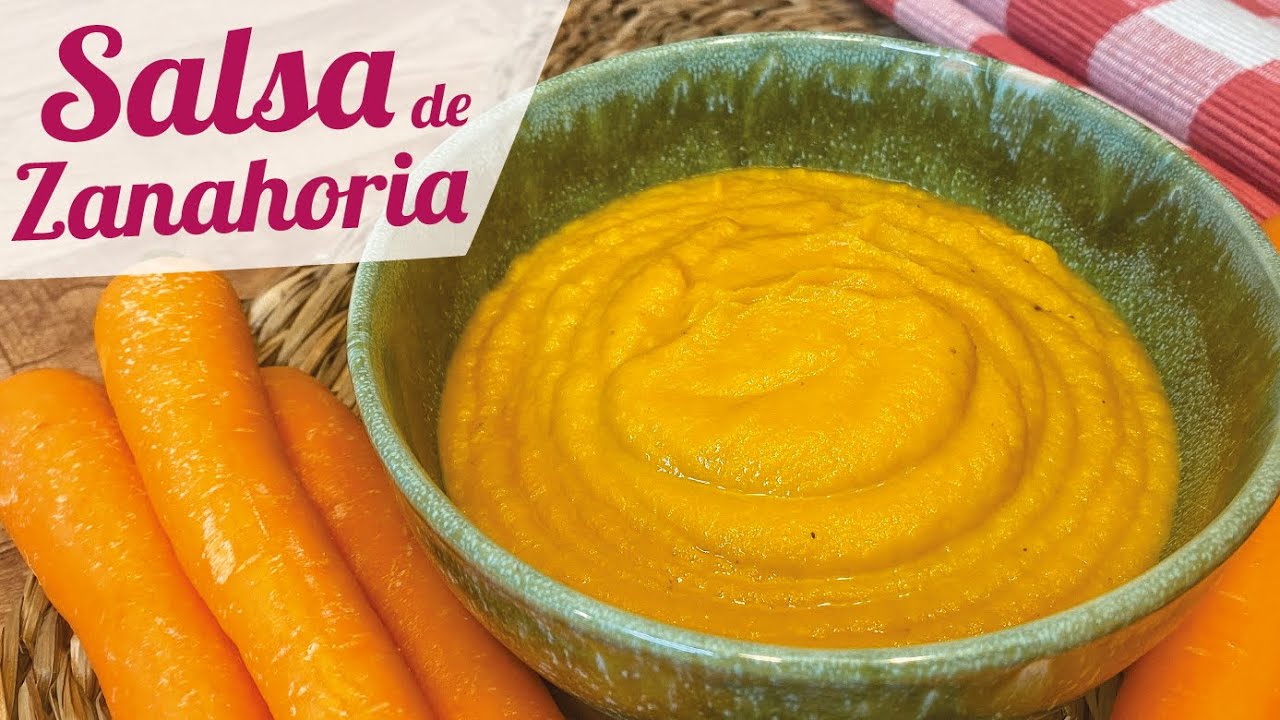 salsa de zanahoria para pasta