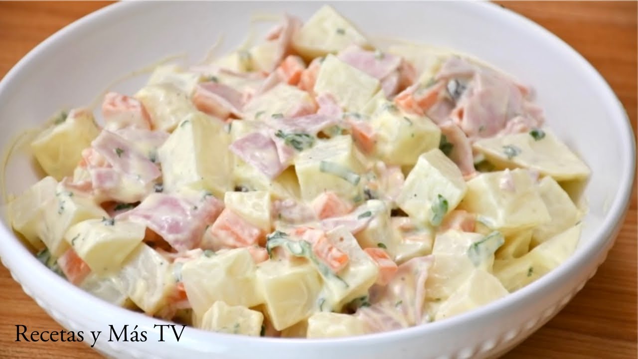 salsa para ensalada de patatas
