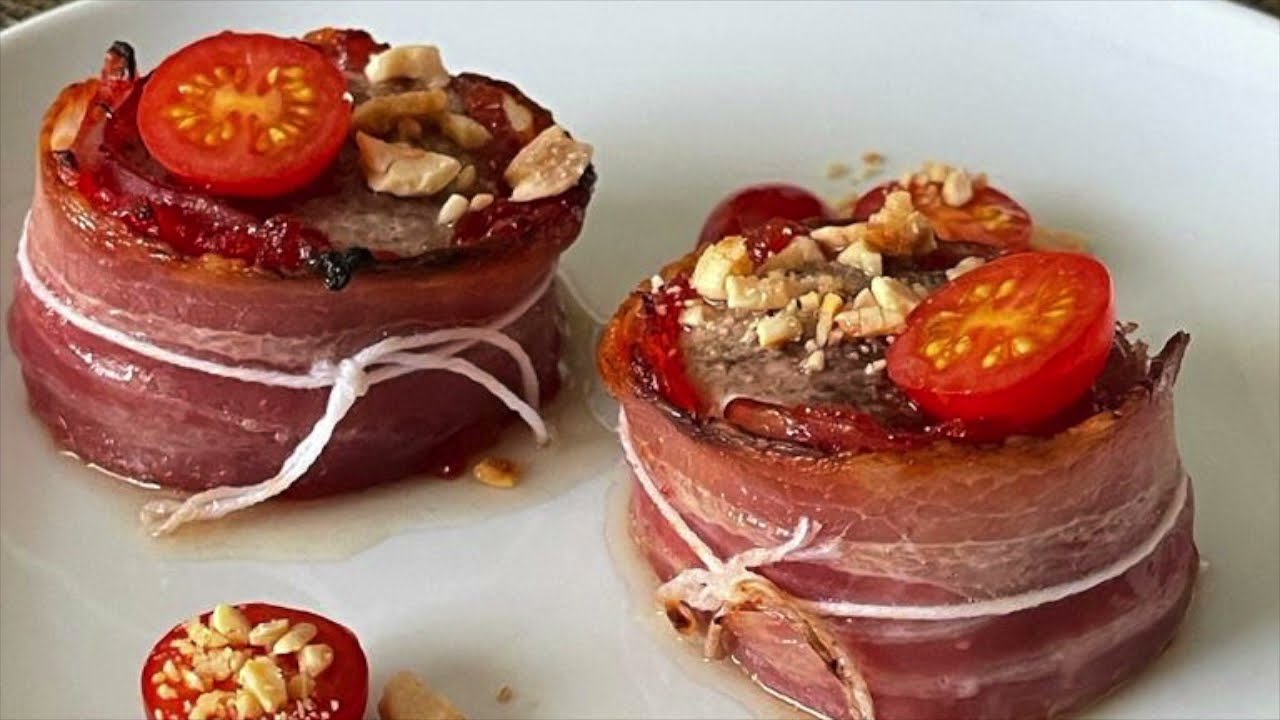solomillo con mermelada de tomate