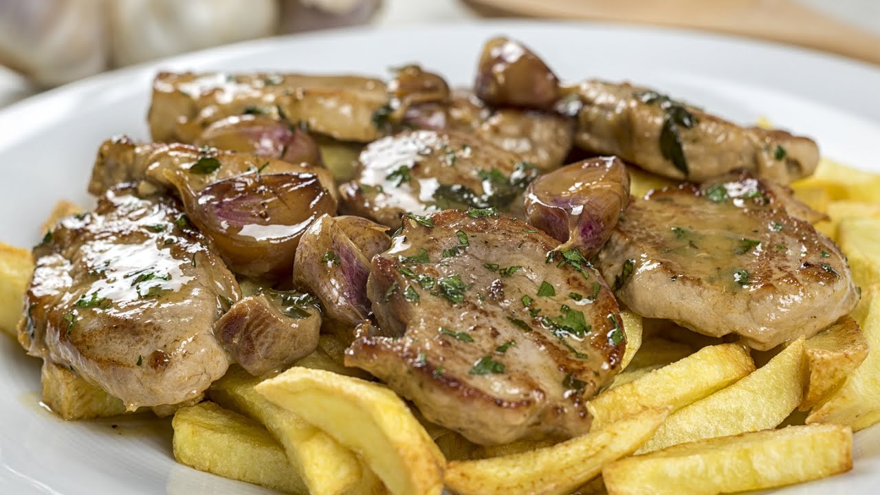 solomillo de cerdo al ajillo arguiñano