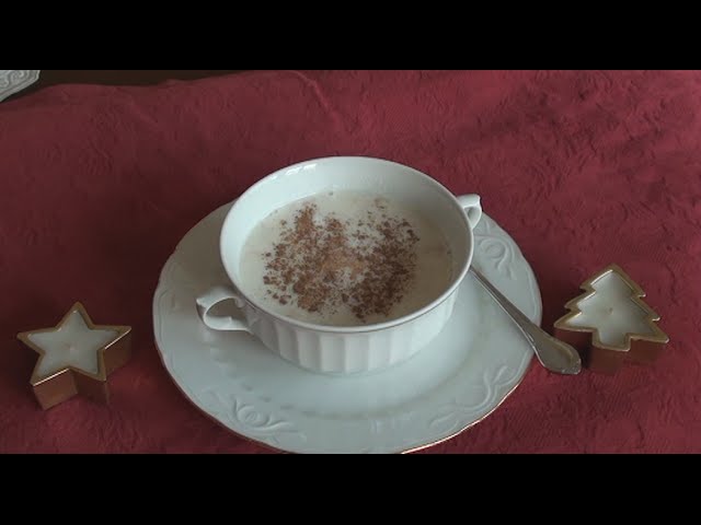 sopa de almendra de navidad